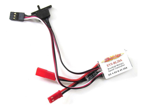 Controlador De Velocidad Del Motor Cepillado Rc 20a Esc Para