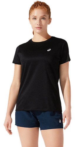 Remera Deportiva Asics Mujer Running Pes Ss Femenina - Btu