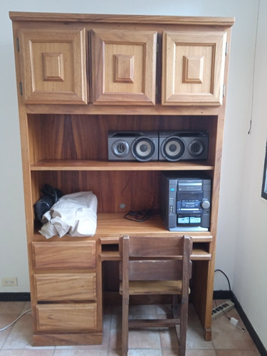 Mueble Para Computadora Y Biblioteca 