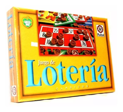 Loteria Clasico Linea Green Box De Ruibal 2052