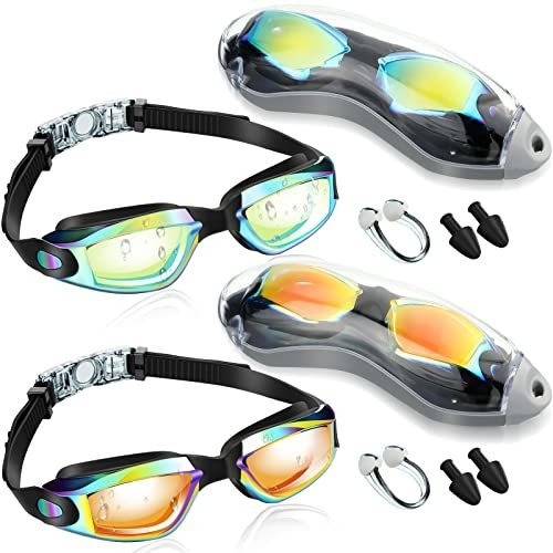 Flutesan 2 Pack Swim Goggles Sin Natación Gafas J91zh