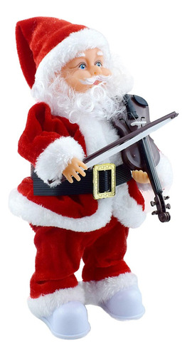 Navidad Santa Toys Dolls, Música Santa, Tocar El Violín, L