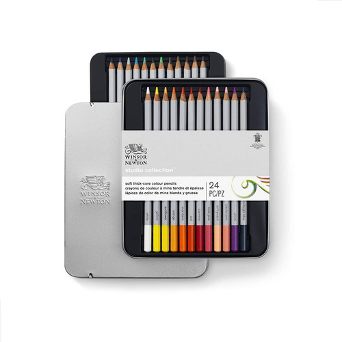 Lapices Policromo Winsor & Newton 24 Colores