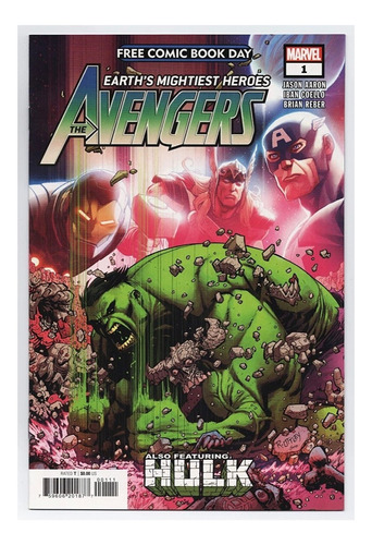 Free Comic Book Day Avengers Hulk  Fcbd 2021
