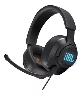 Audífonos over-ear JBL Quantum 400 con micrófono, color negro.