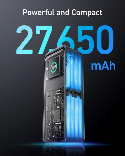 Power Bank Anker Prime 27,650 Mah Cargador Portatil 3 Puerto