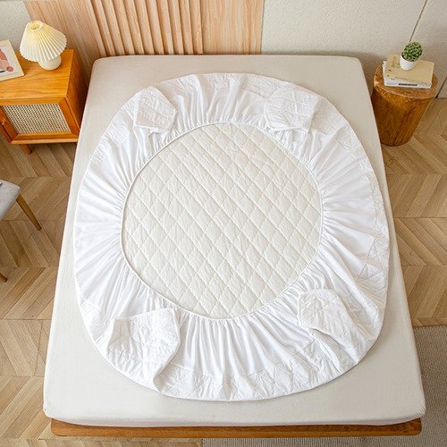 Matrimonial Cubre Colchón Impermeable Con Funda De Almohada