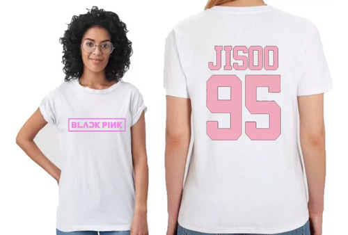 Remera Black Pink - Manga Corta - Jisoo 95 - K-pop  Infantil