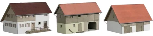 (d_t) Noch Set De 3 Casas De Campo Para Ferromodelismo 66702