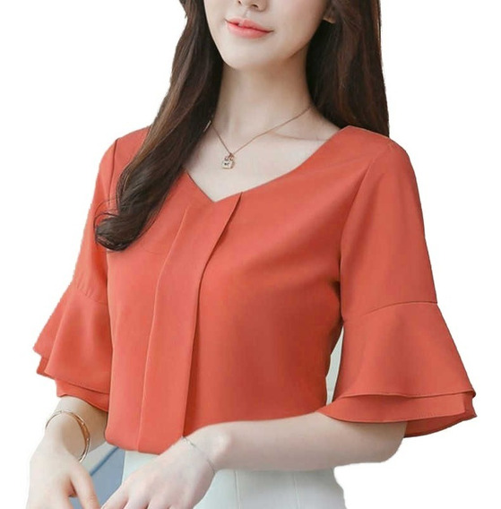 blusas en chalis 2021