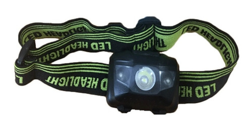 Linterna Frontal De Cabeza Led 2 Modos De Luz Banda Elastica