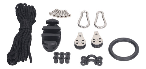 Kit De Cuerda De Anclaje Para Kayak, Dedal De Acero De Nailo