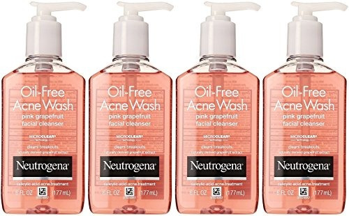 Neutrogena Oil-free Acne Wash Limpiador Facial Pomelo