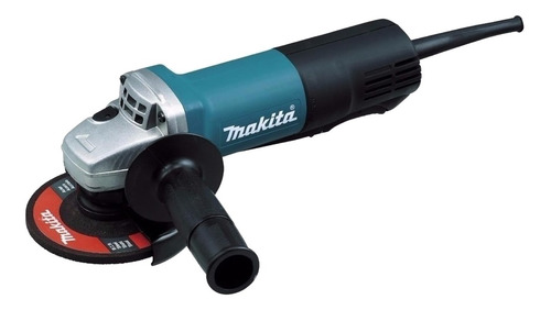 Imagen 2 de 2 de Amoladora angular Makita 9557HPG turquesa 840 W 220 V + accesorio