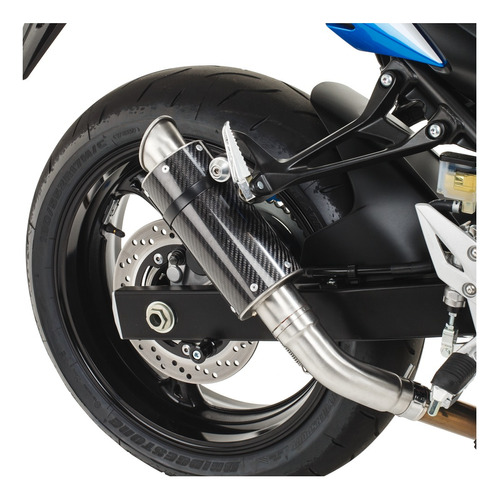 Silenciador Hotbodies Slip-on Fibra Carbono Suzuki Gsx-s750