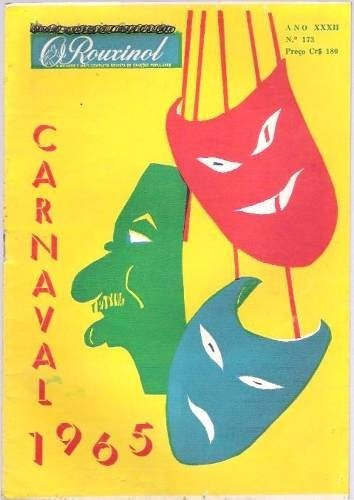 Revista O Rouxinol Nº 173 Carnaval De 1965