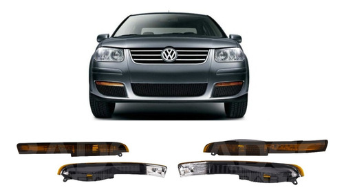 Par Cuarto Frontal Jetta Clasico 2008 09 10 11 12 13 14 2015