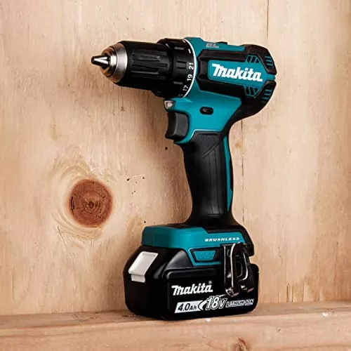 Makita XFD13SM1 18V LXT® Kit de taladro de 1/2 sin escobillas de iones de  litio inalámbrico (4.0Ah)