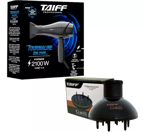 Secador de Cabelo Taiff New Tourmaline Ion 2100W