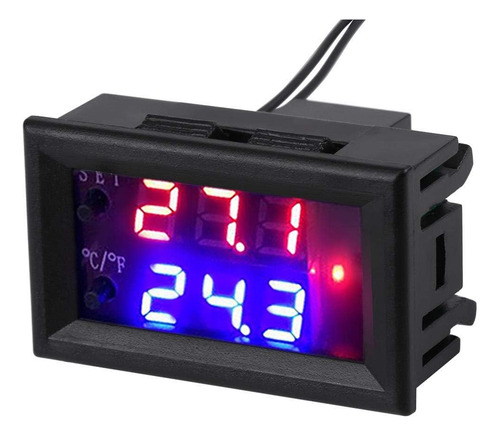 Controlador De Temperatura, Dc12v 20a Relé Pantalla Digital