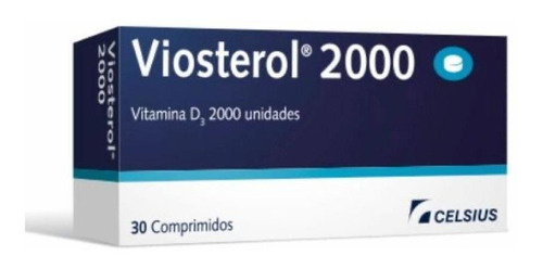 Viosterol 2000  30 Comprimidos | Vitamina D 3
