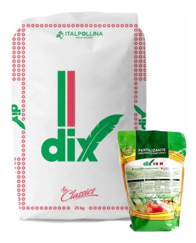 Fertilizante Organico Dix 10 N Crecimiento X 25 Kgs