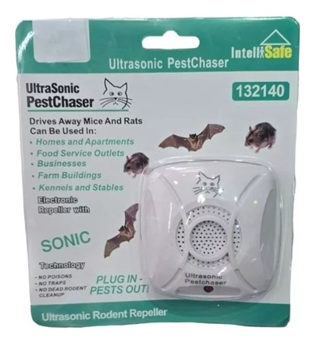 04 Repelentes Ratones Ratas Ultrasonido + 04 Trampas Manual