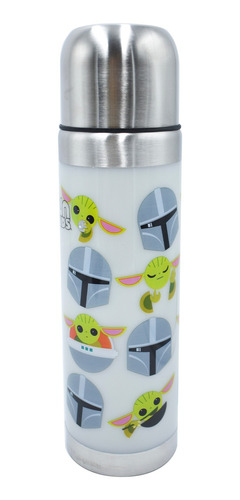 Termo Disney Mandalorian Baby Yoda Star Wars Acero Inx 500ml