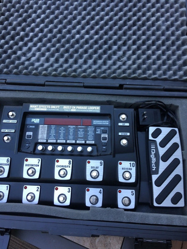 Digitech Rp1000 Pedalera Multiefectos Profesional Y Maletin (Usado)