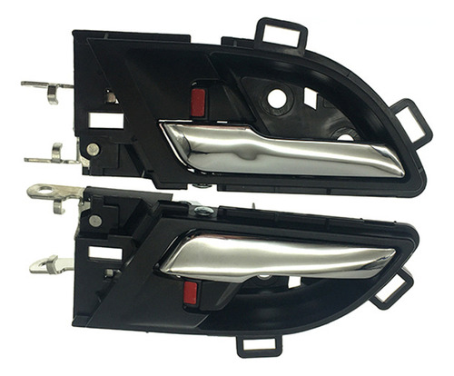 4 Manija De Puerta Interior Para Honda Cr-v 2007-2011