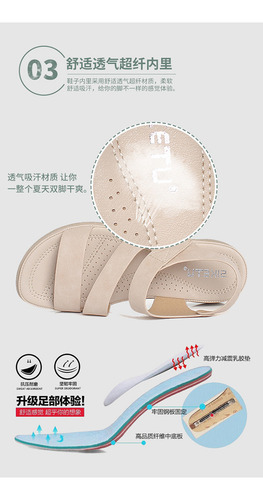 Sandalias Cómodas Y Ligeras De Moda Para Mujer