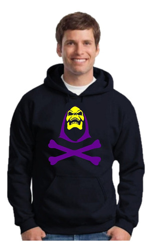 Buzo Canguro Skeletor He Man - Hoodie Unisex Con Capucha