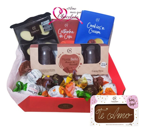 Cesta 13 Chocolates Cacau Show A Pronta Entrega E Qualidade