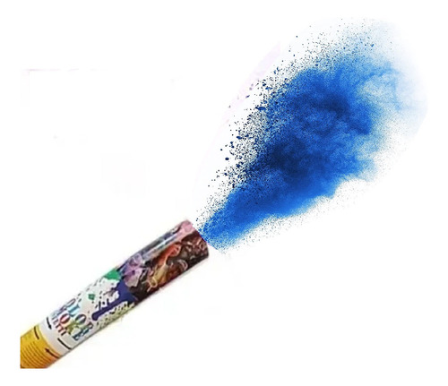 Pack 4 Lanza Polvo Humo De Colores Cumpleaños Año Nuevo 40cm