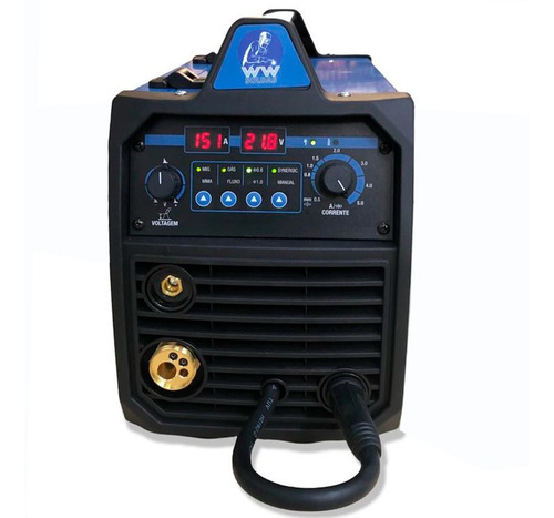 Imagem 3 de 10 de Maquina De Solda 150a Bivolt Mig-tig Ou Eletrodo Wwsoldas
