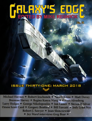Galaxy's Edge Magazine: Issue 31, March 2018, De Card, Orson Scott. Editorial Phoenix Pick, Tapa Blanda En Inglés