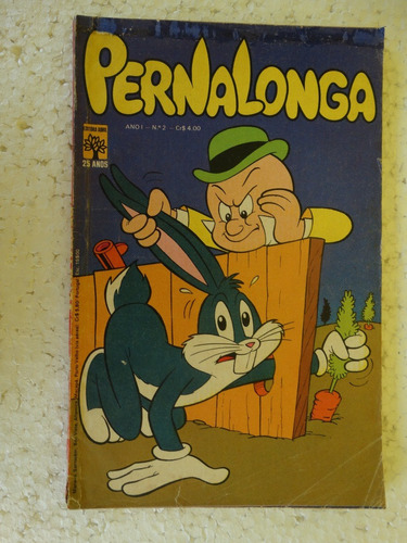 Pernalonga Nº 2 Editora Abril Nov 1975 Leia