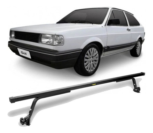 Rack De Teto Bagageiro Aço Volkswagen Gol Quadrado 1984