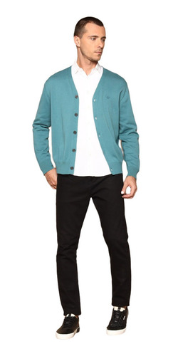 Dockers Suéter Cardigan Para Hombre Mod 57461