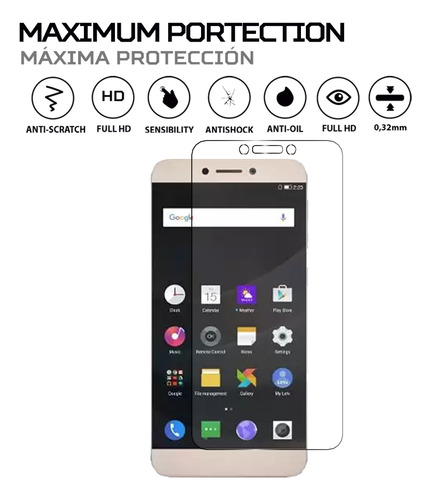 Protector De Pantalla Antishock Para Leeco Le Max