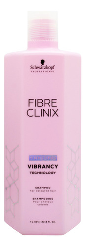 Schwarzkopf Fibre Clinix Vibrancy Shampoo Teñidos 1lt 3c