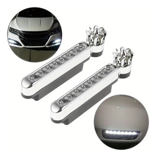 2025 Par De Luces Led Diurna Auto Alimentada Por Viento
