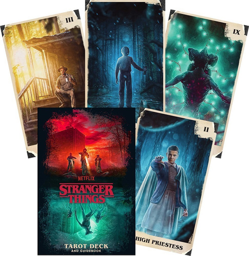 Deck De Cartas Tarot Edición Stranger Things
