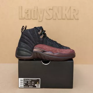 Jordan 12 Retro Sp A Ma Maniére Black ( 22.5 Mx ) Originales