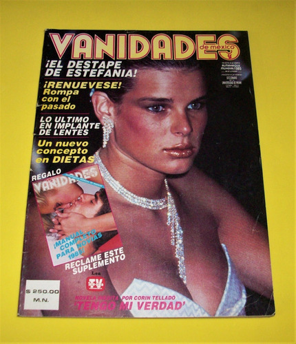 Chris Atkins Jaclyn Smith Estefania Revista Vanidades 1984