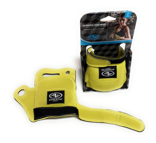 Imagen 2 de 5 de Guantes Con Peso De 450g C/u Athletic Works Envio Full