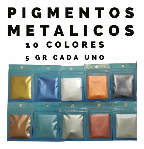 Imagen 1 de 1 de Pirgmento Metalico / Resina Epoxica / Stucco Veneciano