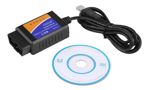 Conector Usb De Carro V1.5 Obd2 Diagnostic Cable Interface I