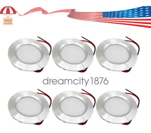 12 Volt 3w Interior Rv Marine Led Recessed Ceiling Light Dcy