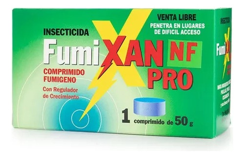 Repelente Fumixan Nf Pro Tableta 50 Gr Mata Insectos